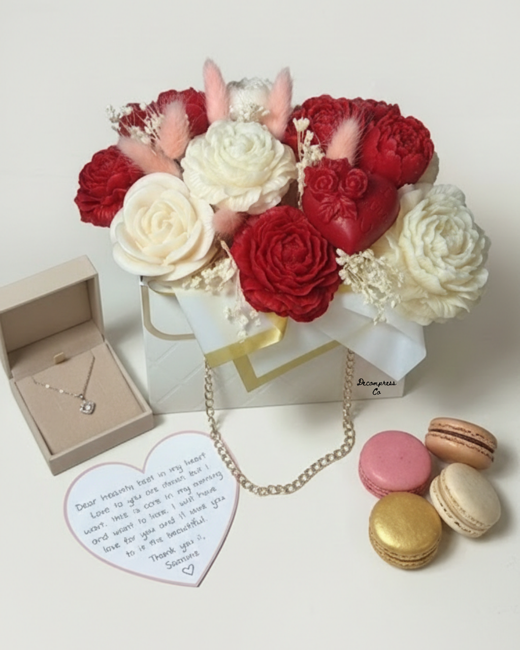 Flower Bouquet Candle Purse