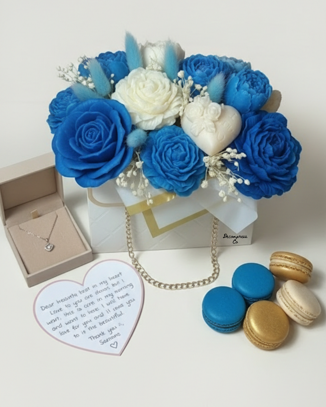 Flower Bouquet Candle Purse