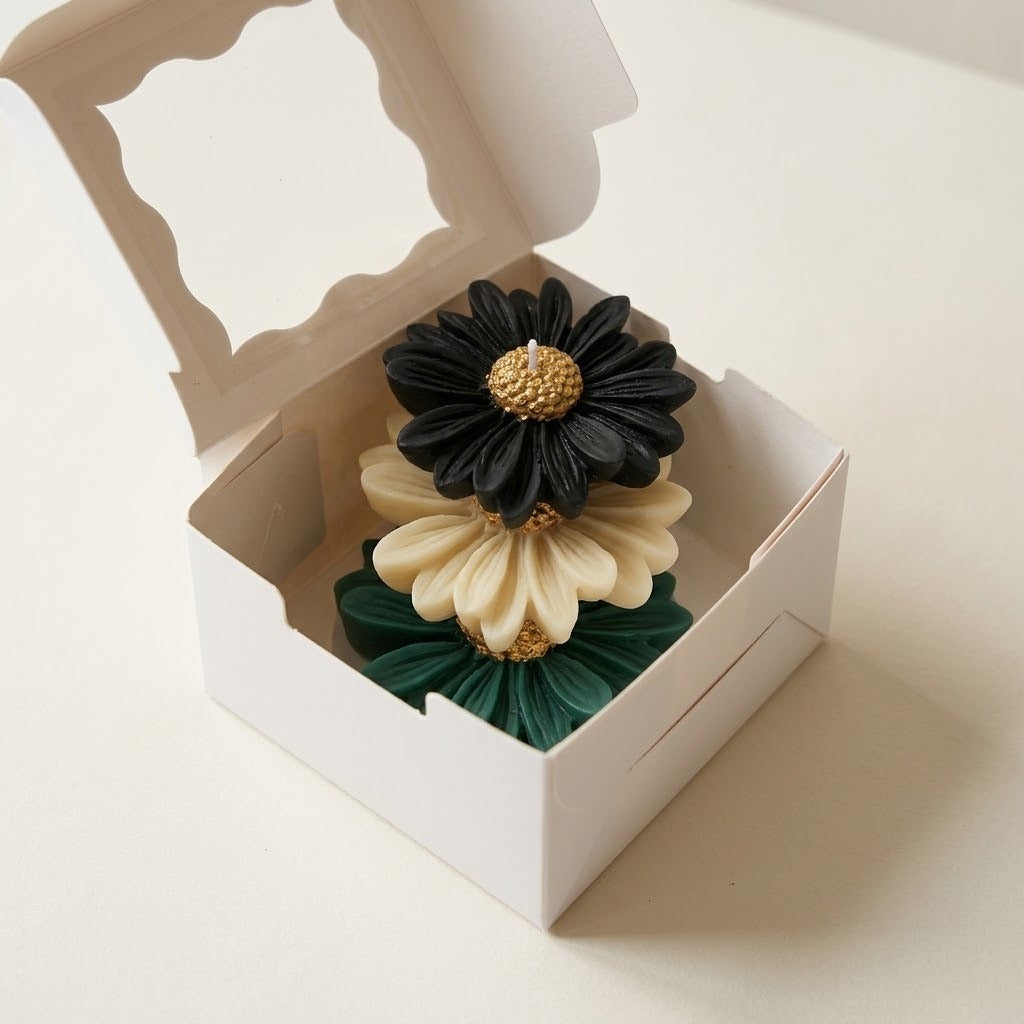 Daisy Sample Pack | Hand-Poured Soy Wax Candle Discovery Set
